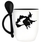 Кружка с ложкой