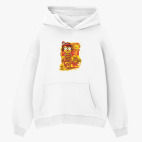 Толстовка худи оверсайз