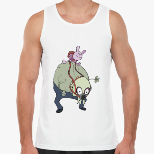 Майка с принтом Monsters / Happy monster