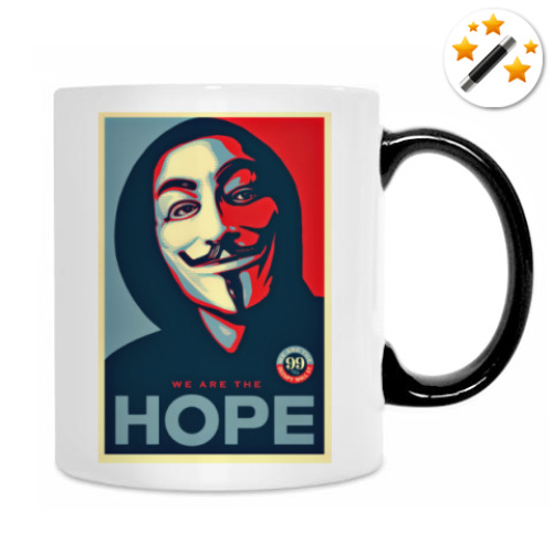 Кружка-хамелеон Anonymous