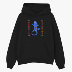 Толстовка худи оверсайз