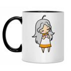 Кружка двухцветная