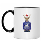 Кружка двухцветная