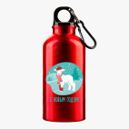 Металлическая бутылка 400 мл UV-DTF