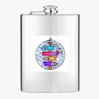 Фляжка стальная