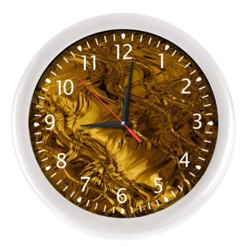 Настенные часы с принтом Текстура