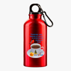 Металлическая бутылка 400 мл UV-DTF