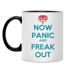 Кружка двухцветная