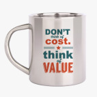 Кружка металлическая