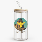 Банка с бамбуковой крышкой