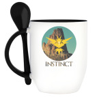 Кружка с ложкой