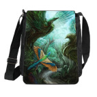 Сумка на плечо (планшет) Птичья роща