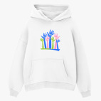 Толстовка худи оверсайз