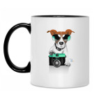 Кружка двухцветная