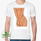 Мужская футболка органик