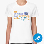 Женская спортивная футболка