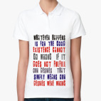 Женская рубашка поло