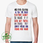 Мужская футболка органик