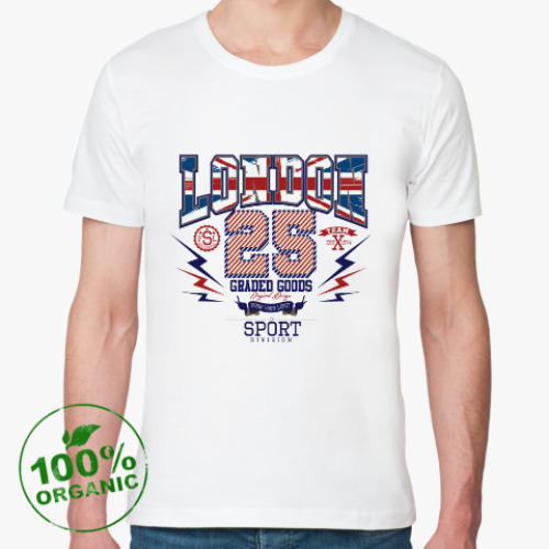 Футболка из органик-хлопка Номер 25