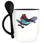 Кружка с ложкой