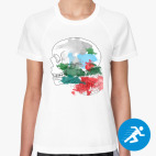 Женская спортивная футболка