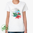 Женская футболка органик