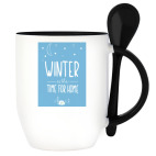 Кружка с ложкой