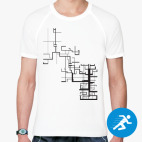 Мужская спортивная футболка