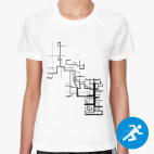 Женская спортивная футболка