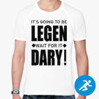 Мужская спортивная футболка