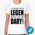 Женская спортивная футболка