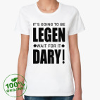 Женская футболка органик