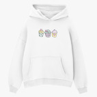 Толстовка худи оверсайз