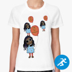 Женская спортивная футболка