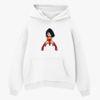 Толстовка худи оверсайз