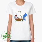 Женская футболка органик