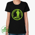 Женская футболка органик