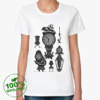 Женская футболка органик