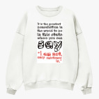 Свитшот оверсайз