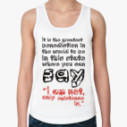 Женская майка