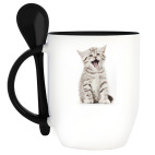 Кружка с ложкой