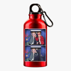 Металлическая бутылка 400 мл UV-DTF