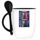 Кружка с ложкой