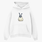 Толстовка худи оверсайз