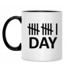 Кружка двухцветная