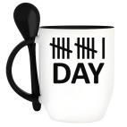 Кружка с ложкой