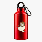 Металлическая бутылка 400 мл UV-DTF