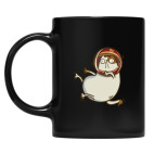 Кружка цветная UV-DTF