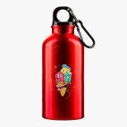 Металлическая бутылка 400 мл UV-DTF