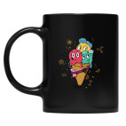 Кружка цветная UV-DTF